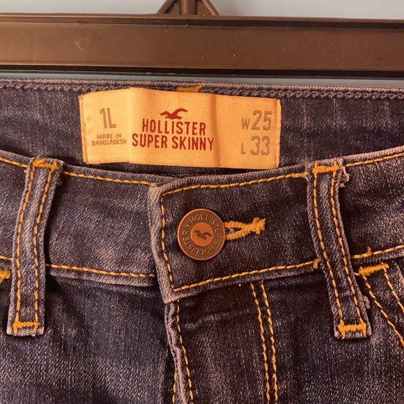 Hollister Ryan Super skinny jeans Size 1 long 25/33 - Picture 5 of 11